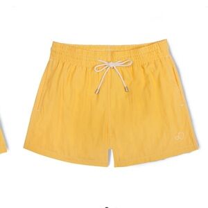 ARRELS BARCELONA Yellow Swim Shorts LARGE
